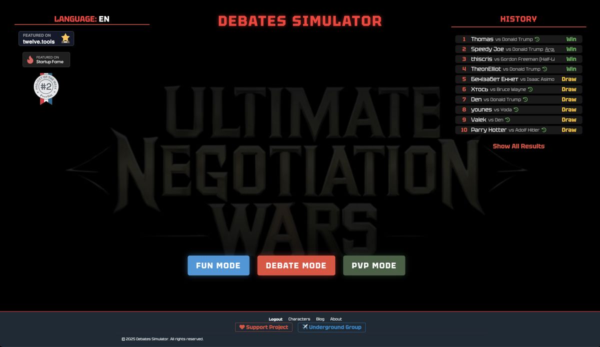 Debate Simulator media 1